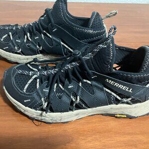 Merrell Mens 9.5 Moab Flight Sieve Water Shoes